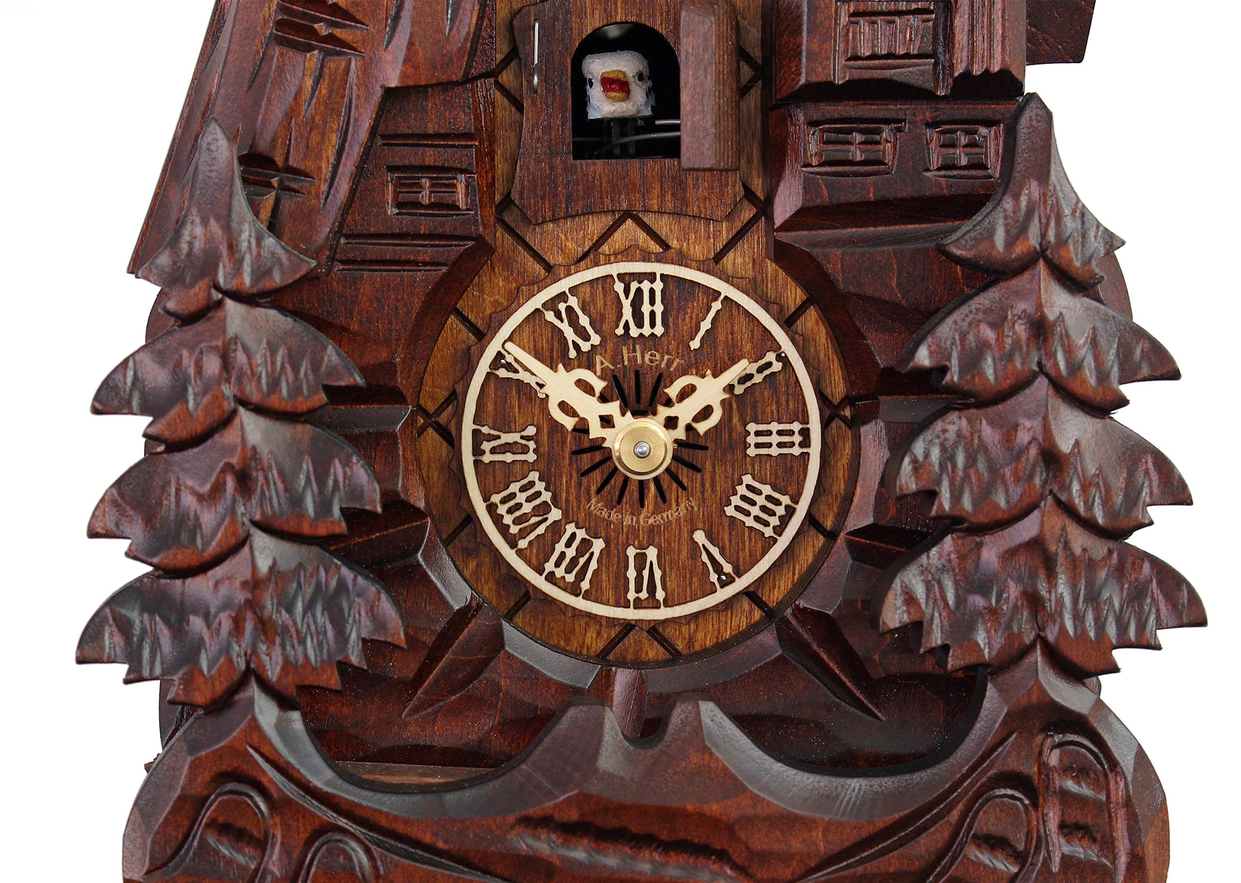 Amazon.co.jp: HerrZeit by Adolf Mr. Cuckoo Clock - シュヴァルツ